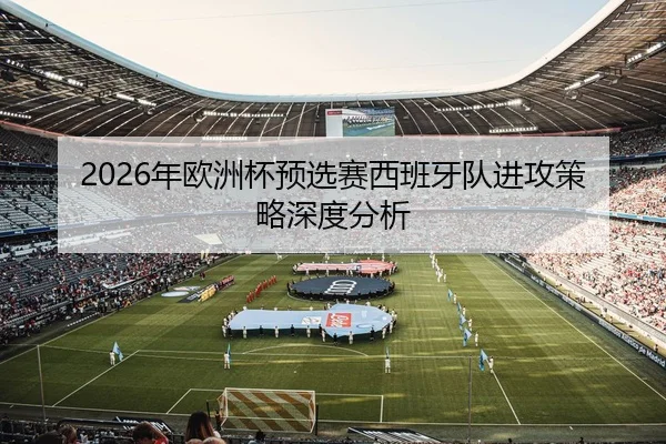 2026年欧洲杯预选赛西班牙队进攻策略深度分析 | AYX Sports